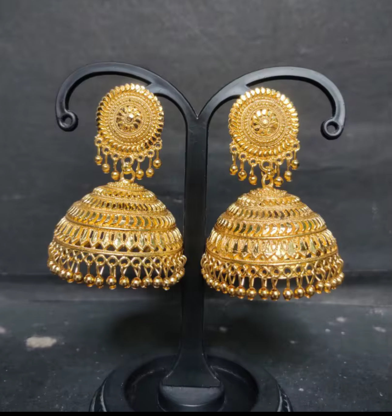 Jhumka earrings
